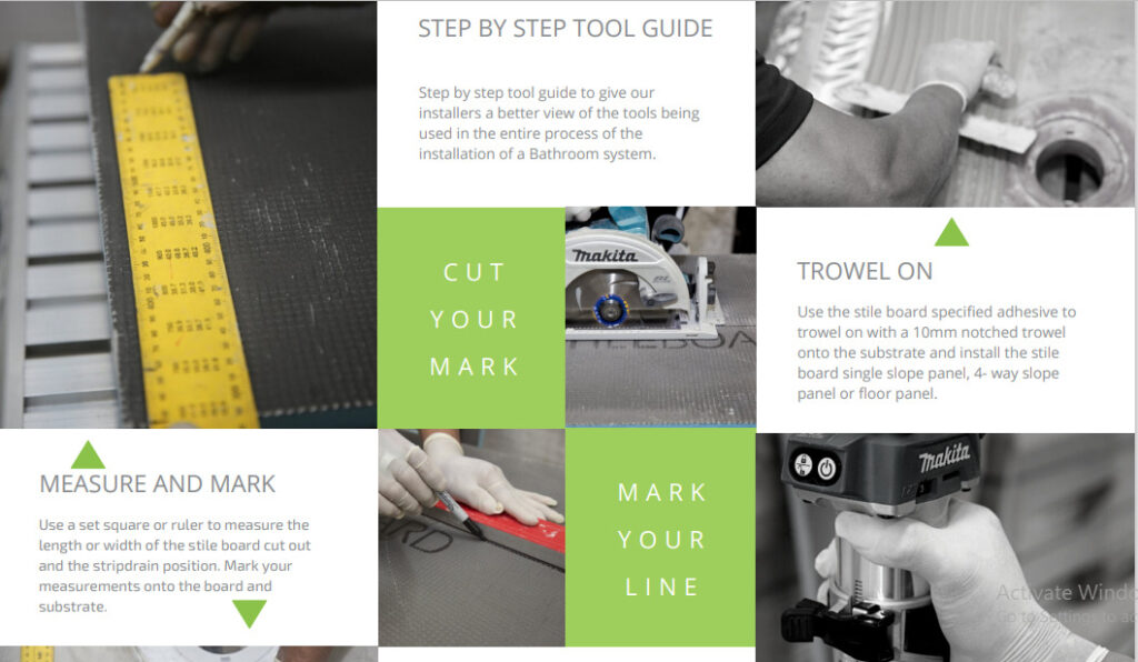 Stile Board Single Slope Patent Pending System Australia